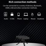 90 DLP Android 9.0 2 GB + 32 GB 4K Mini WiFi Smart Projektor, EU Plug, US Plug, UK Plug, AU Plug – Bild 10