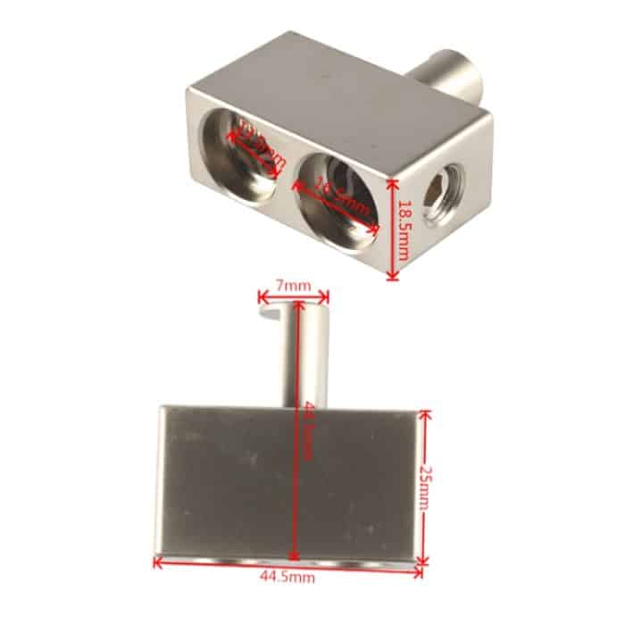 2 Stück / Set Car Audio Modifikation 2 in 1 Kabel-Stromversorgungsklemmen, A8897 – Bild 4