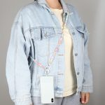 Handy-Anti-Verlust-Umhängetasche mit langer Perlenkette – Bild 5