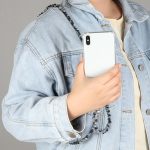 Handy-Anti-Verlust-Tintenwasch-Umhängetasche mit langer Perlenkette – Bild 6