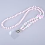 Handy-Anti-Verlust-Schmetterlings-Crossbody-lange Perlenkette