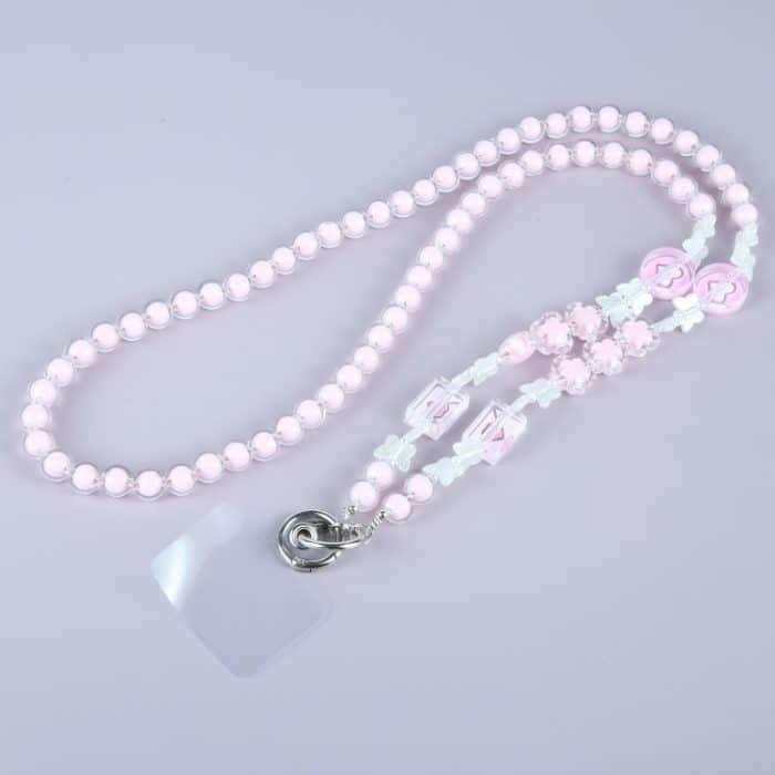 Handy-Anti-Verlust-Schmetterlings-Crossbody-lange Perlenkette – Bild 1