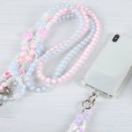 Handy-Anti-Verlust-Schmetterlings-Crossbody-lange Perlenkette – Bild 3