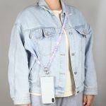 Handy-Anti-Verlust-Schmetterlings-Crossbody-lange Perlenkette – Bild 5