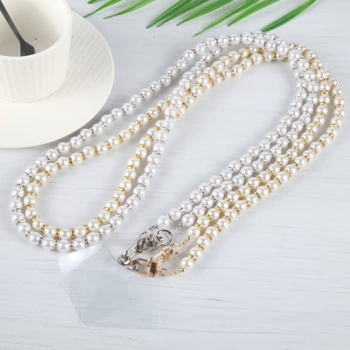 Handy-Anti-Verlust-Flash-Diamant-Crossbody-lange Perlenkette – Bild 2