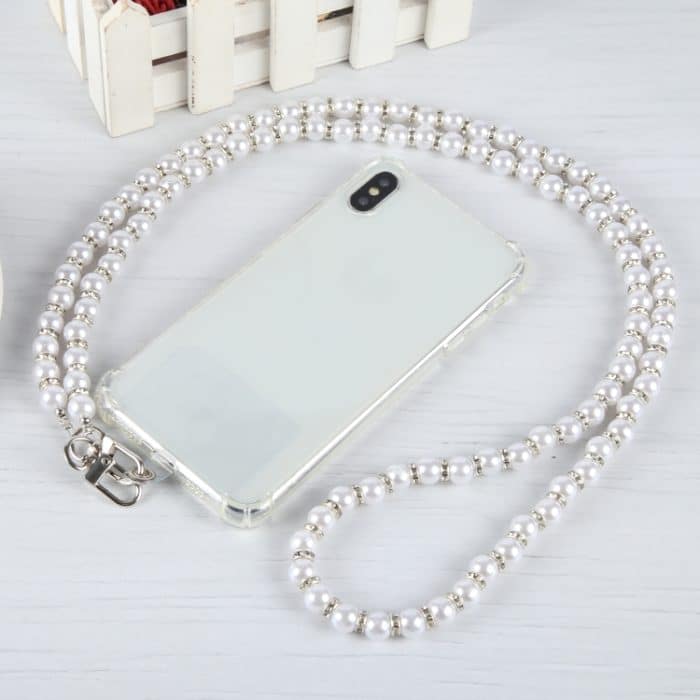 Handy-Anti-Verlust-Flash-Diamant-Crossbody-lange Perlenkette – Bild 5