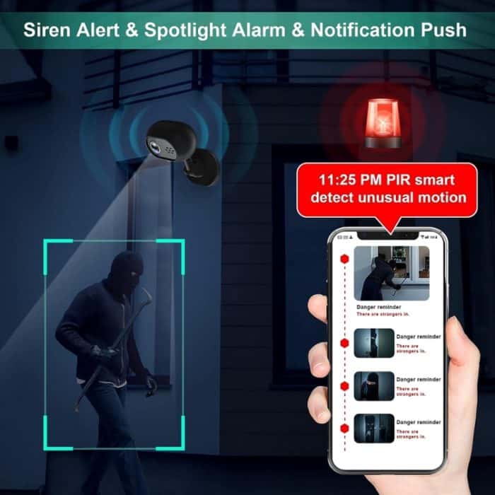 A25 Drahtlose WiFi-Mini-Nachtsichtkamera, A25 – Bild 6