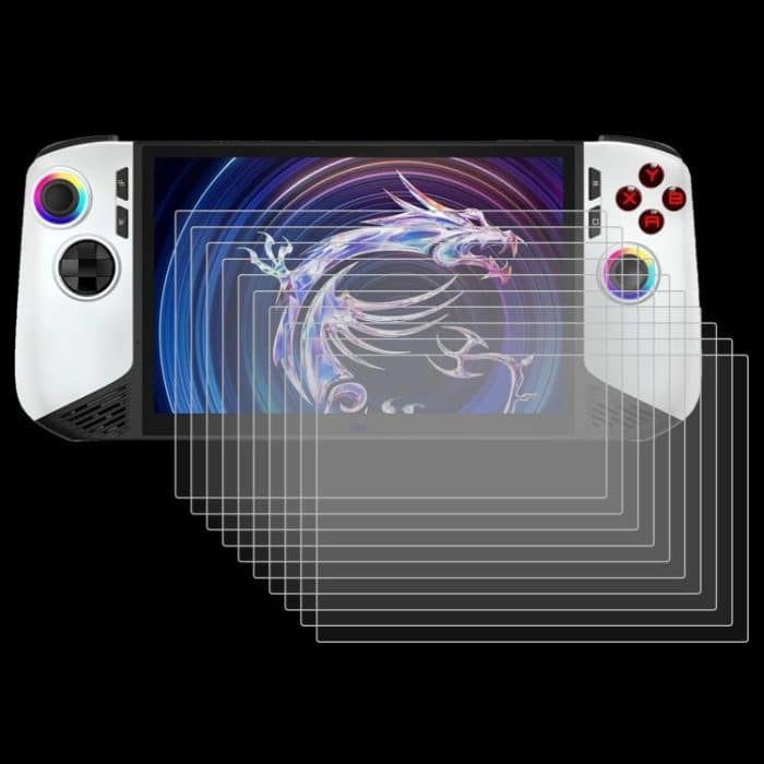 25 Stück 9H 0,3 mm explosionsgeschützte gehärtete Glasfolie, For MSI Claw 8 AI+, For MSI Claw 7 inch Game Console – Bild 6