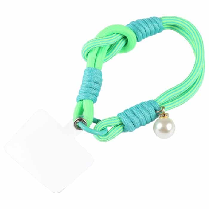Perlenspleißendes, rundes, gedrehtes Seil, kurzes Schlüsselband – Bild 1