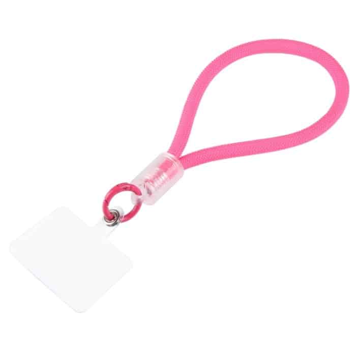 Kurzes Schlüsselband mit Kunststoffschnalle und rundem Drehseil – Bild 1