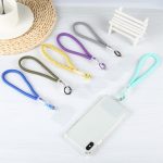 Kurzes Schlüsselband mit Kunststoffschnalle und rundem Drehseil – Bild 3