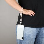 Kurzes Schlüsselband mit Kunststoffschnalle und rundem Drehseil – Bild 6