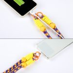 Schlankes, langes Schlüsselband mit doppelter Schnalle und Drehseil – Bild 5