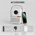 GXMO P10 Max Android 10 OS HD tragbarer WiFi-Projektor, US Plug, EU Plug, UK Plug, AU Plug – Bild 12