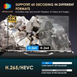 GXMO P10 Max Android 10 OS HD tragbarer WiFi-Projektor, US Plug, EU Plug, UK Plug, AU Plug – Bild 3