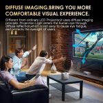 GXMO P10 Max Android 10 OS HD tragbarer WiFi-Projektor, US Plug, EU Plug, UK Plug, AU Plug – Bild 7