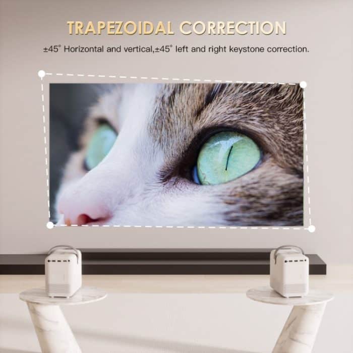 GXMO P10 Max Android 10 OS HD tragbarer WiFi-Projektor, US Plug, EU Plug, UK Plug, AU Plug – Bild 10