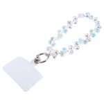 Buntes kurzes Schlüsselband aus Kristallseil