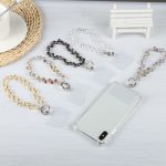 Buntes kurzes Schlüsselband aus Kristallseil – Bild 3