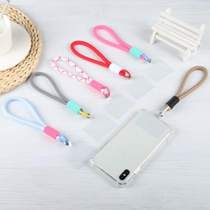 Kurzes Lanyard aus Silikon-Nylonseil – Bild 3