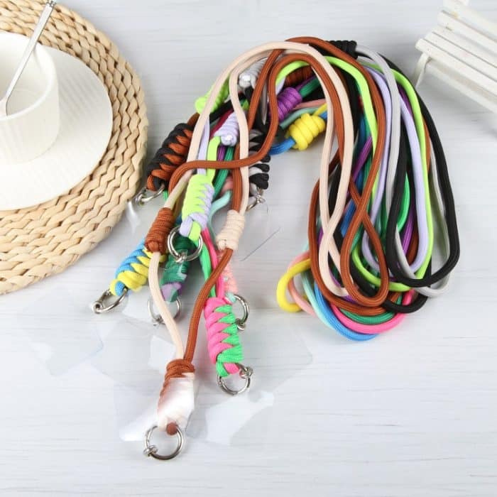 Zweifarbiges, verstellbares langes Umhängeband für Mobiltelefone – Bild 2