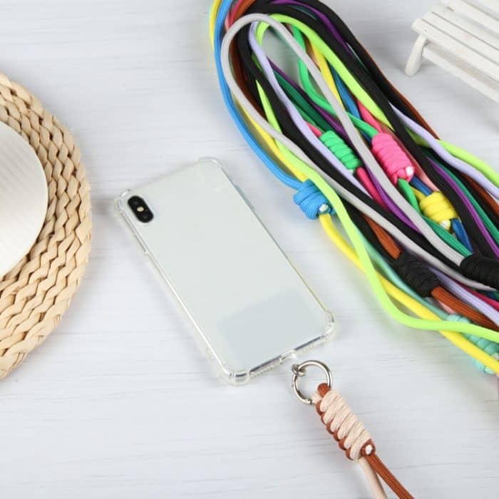 Zweifarbiges, verstellbares langes Umhängeband für Mobiltelefone – Bild 3
