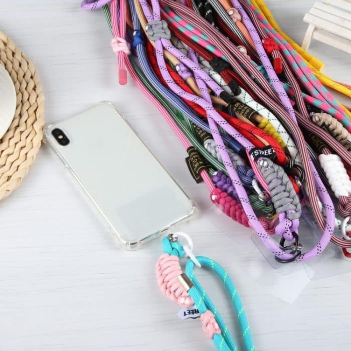 Mit Scharnier verstellbares langes Umhängeband für Mobiltelefone – Bild 3