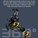 Ulefone Armor Mount Pro AM02 Universal-Telefonhalter mit Fahrradgriff – Bild 8