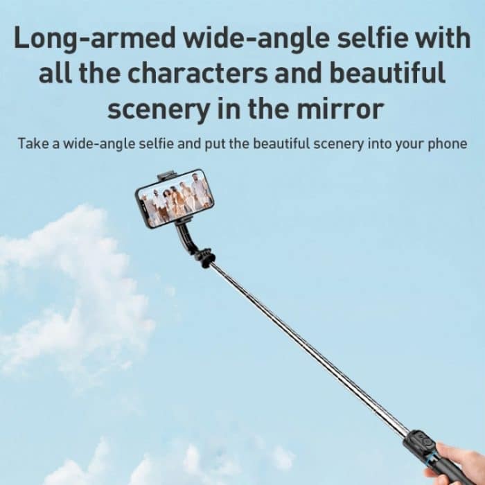 ZGA S01 Bluetooth-Fernbedienung, abnehmbarer Stativ-Selfie-Stick, S01 – Bild 5