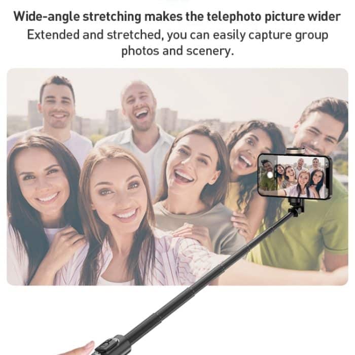 ZGA S02 Bluetooth-Fernbedienung, versteckter Stativ-Selfie-Stick, S02 – Bild 3