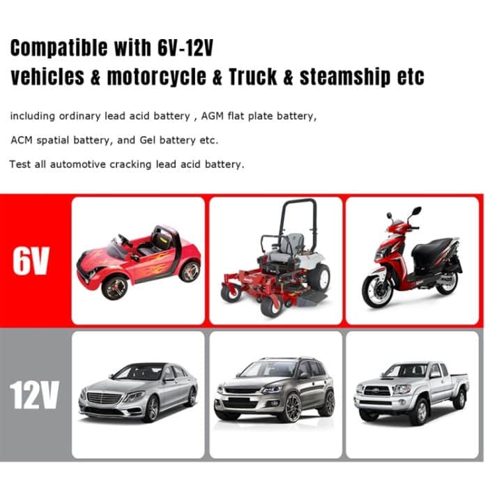 KONNWEI KW218 2,4-Zoll-Farbbildschirm-Autobatterietester, KW218 – Bild 12