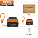KONNWEI KW906 Bluetooth 5.0 Auto-OBD2-Scanner unterstützt Android und iOS, KW906 – Bild 9