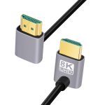 HDMI-Stecker auf HDMI-Stecker, Dual-Winkel-HD-Audio-Video-Adapterkabel, 0.5m, 1m