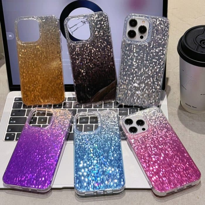 Dynamische, farbenfrohe Rhombus Diamond Series PC + TPU-Handyhülle, For iPhone 13 Pro Max, For iPhone 13 Pro, For iPhone 13, For iPhone 12 – Bild 7