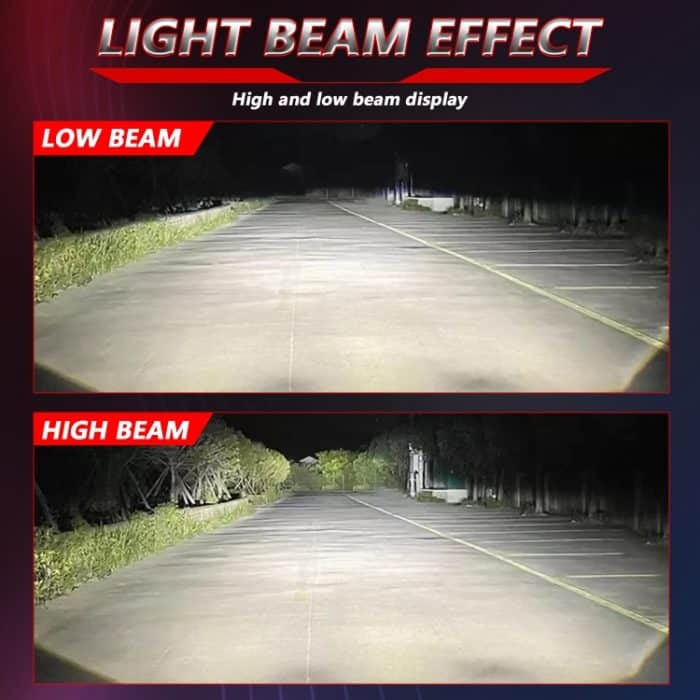 T01 1 Paar 3-Zoll-Auto-Bifokal-LED-Linsenscheinwerfer, T01 – Bild 8