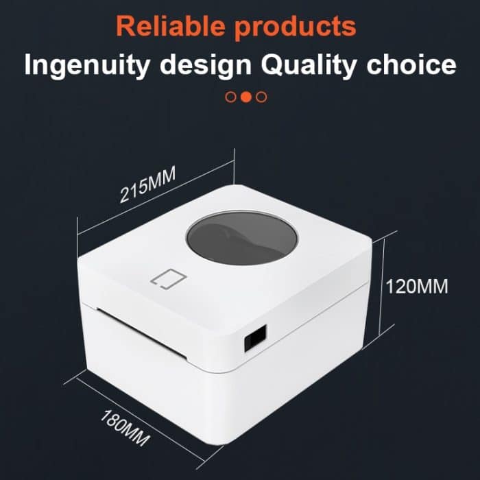 ZJ-9250 100 x 150 mm USB-Bluetooth-Thermoetikettendrucker, US Plug, EU Plug, UK Plug, AU Plug – Bild 10