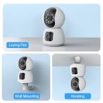 Y6203 4MP Zoom HD Indoor Wasserdichte Smart WiFi Kamera, UK Plug, EU Plug, US Plug, AU Plug – Bild 6