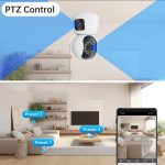 Y6203 4MP Zoom HD Indoor Wasserdichte Smart WiFi Kamera, UK Plug, EU Plug, US Plug, AU Plug – Bild 9