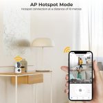 Y6204 4MP Zoom HD Wasserdichte Smart WiFi-Innenkamera, UK Plug, EU Plug, US Plug, AU Plug – Bild 7