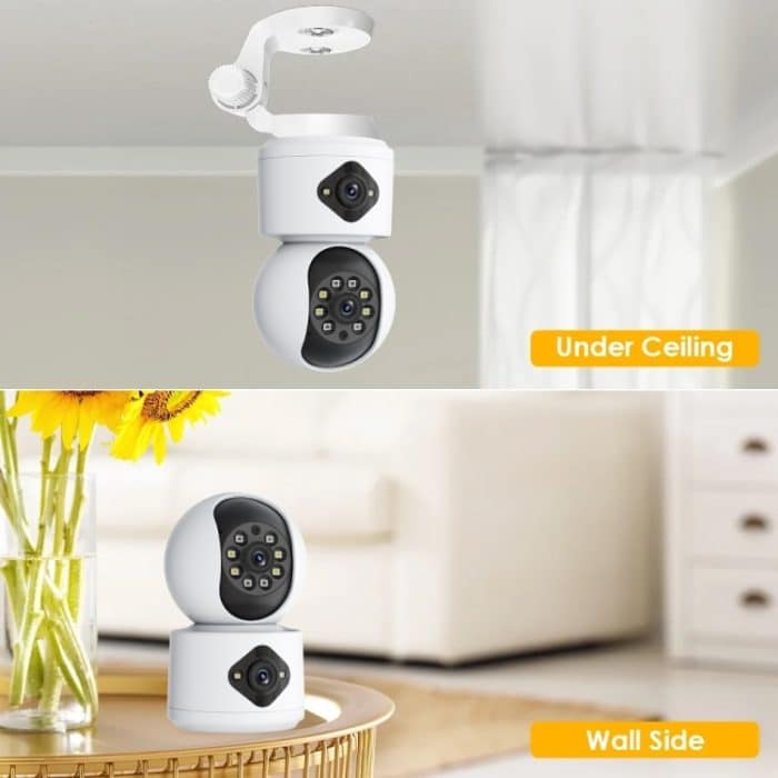 Y6204 4MP Zoom HD Wasserdichte Smart WiFi-Innenkamera, UK Plug, EU Plug, US Plug, AU Plug – Bild 8