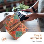 Vier-Jahreszeiten-Blumenkarten-Taschen-Handy-Rückseitenaufkleber – Bild 6