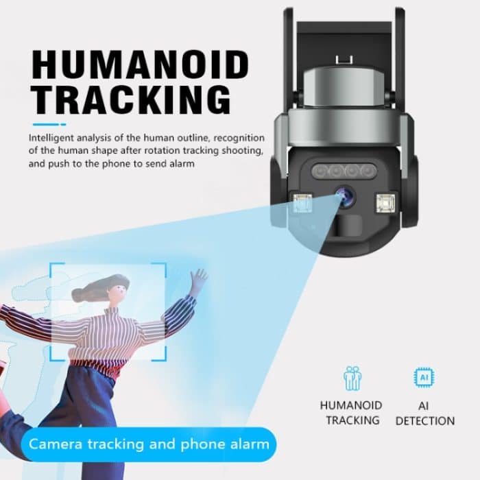 CF-Q812ES 5MP Zweiwege-Sprach-Outdoor-IP66-wasserdichte WiFi-Kamera, US Plug, UK Plug, AU Plug, EU Plug – Bild 12