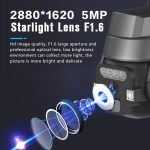 CF-Q812ES 5MP Zweiwege-Sprach-Outdoor-IP66-wasserdichte WiFi-Kamera, US Plug, UK Plug, AU Plug, EU Plug – Bild 5