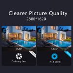 CF-Q812ES 5MP Zweiwege-Sprach-Outdoor-IP66-wasserdichte WiFi-Kamera, US Plug, UK Plug, AU Plug, EU Plug – Bild 6