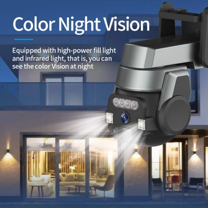 CF-Q812ES 5MP Zweiwege-Sprach-Outdoor-IP66-wasserdichte WiFi-Kamera, US Plug, UK Plug, AU Plug, EU Plug – Bild 10