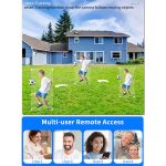 Q8216 4MP Zwei-Wege-Sprach-IP66-wasserdichte WLAN-Außenkamera, US Plug, UK Plug, AU Plug, EU Plug – Bild 6