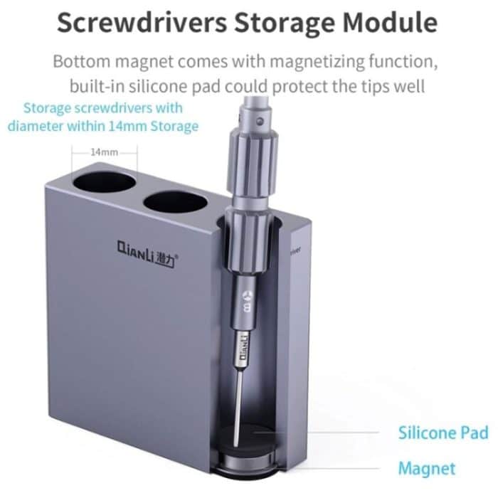 QianLi iCube Multifunktionale modulare Aufbewahrungsbox aus Aluminiumlegierung – Bild 5