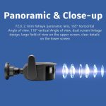 CM-I311M 5MP Smart HD Elektronische PTZ Wireless WiFi Überwachungskamera, EU Plug, US Plug, UK Plug, AU Plug – Bild 4