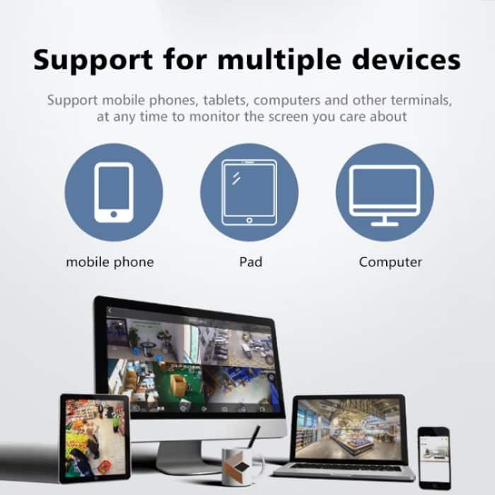 CM-I311M 5MP Smart HD Elektronische PTZ Wireless WiFi Überwachungskamera, EU Plug, US Plug, UK Plug, AU Plug – Bild 9