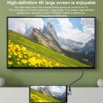 Micro-HDMI-Stecker-Winkelstück auf HDMI-Buchse, 4K-UHD-18-Gbit/s-Verbindungskabel, 20cm – Bild 5